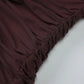 Deep V Neck Backless Split Maxi Dress Sexy Summer Brown Long Dresses Women Beach Vacation Outfits