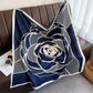 90*90Cm Square Scarf Twill Silk Feeling Women Head Shawls and Wraps Luxury Hair Tree Print Neck Scarves Hijab Bandana Pashmina
