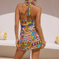 Women Sexy Party Club Beach Vacation Bodycon Short Mini Dress 2024 Summer Clothes