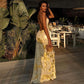 Deep V Neck Backless Long Dresses Sexy Beach Party Spaghetti Strap Maxi Dress Vacation Outfits for Women