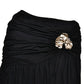 2 Piece Summer Sets Halter Backless Bodysuit Top and Split Long Skirts Elegant Sexy Woman Vacation Outfits
