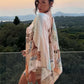 Colorful Leopard Print Dress Women Sexy Deep V-Neck Backless Patchwork Puff Sleeve Hottie Vacation Party Club Bodycon