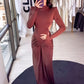 Backless Maxi Dress Women Shoulder Pads Long Sleeve Waistless Peach Buttocks Ruched Elegant Banquet Skinny Vestidos
