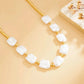 Bohemia Imitation Peal Chokers Necklace for Women Wedding Bridal Simple Adjustable Beads Chain Y2K Jewelry Accessories