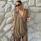Asymmetric Ruched Sleeveless Mini Dress for Woman Fashion Summer Dresses 2026