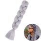Synthetic Jumbo Braiding Hair Extension 24 Inch Heat Resistant Fiber In Bulk Ombre Jumbo Braids Hair For Black Women