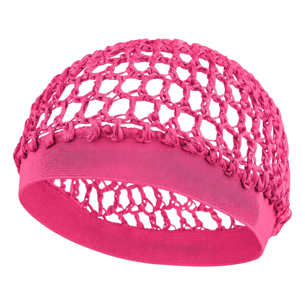Women's Elastic Breathable Mesh Cap Soft Reusable Hair Protection Sleep Accessory Christmas Decor Gift Idea