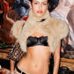 Fluffy Faux Fur Cropped Jacket Coat Woman Clothes Winter Streetwear Fashion Vest Top