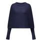 Women Loose Mohair Knitted Sweater Draped Off Shoulder Flare Sleeve Sheer Knit Jumper Cross Wrap Back Winter Pullover