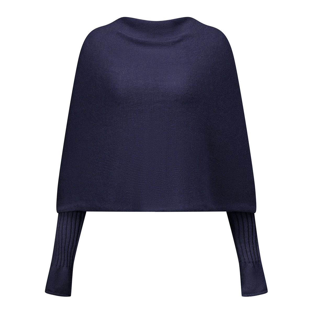 Women Loose Mohair Knitted Sweater Draped Off Shoulder Flare Sleeve Sheer Knit Jumper Cross Wrap Back Winter Pullover