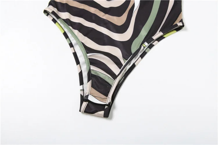 Sexy Halter Backless Bodysuit Women Summer Y2K Sleeveless Beach Vacation Colorful Print Tight Body Hipster Midnight Tops