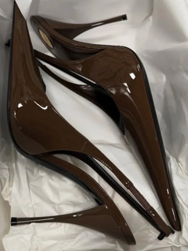 European and American Spring/Summer New Pointed Stiletto Sandals Fashionable and Sexy Party Wedding Women's High Heel Sandals