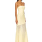 Off-shoulder Strapless Sexy Maxi Dress Women Gown Fashion Elegant Mesh Sleeveless Backless Bodycon Club Party Dresses