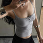 Women's Tanks Camis Solid Color Button Lace Trim Ribbed Tank Tops Summer 2026 Fashion Clothes