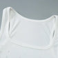 Rhinestone Crop Tops Black White Ribbed Square Neck Bodycon Tank Top Sexy Woman Clothing Summer