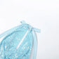 Blue Sequined Glitter Party Dresses for Woman Elegant Cowl Neck Open Back Long Wedding Guest Dress