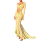 Women Sexy Lace See Through Maxi Dress Y2k Floral Sheer Strap Backless Bodycon Fitted Long Dress Party Club Dress