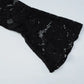 Black Lace Dress Sexy Outfits Women Club Wear Hollow Out Long Sleeve Mini Dresses Fall