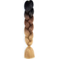 24 Inch Jumbo Box Braids Extensions Synthetic Braiding Hair DIY Hair Braids For Children Pink Purple Yellow Gray