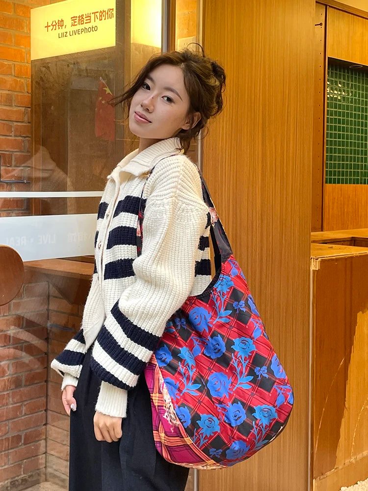 2025 Winter New Arrivals Y2K Patchwork Bag For Woman