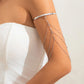 17 Styles Boho Crystal Pendant Cuff Open Bangles for Women Wed Bridal Goth Tassel Link Arm Bracelets Party Jewelry Gift