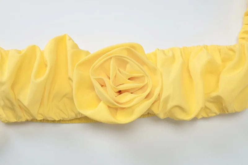 White 2 Pieces Set for Woman Beach Vacation Outfits Off Shoulder Tube Top and Long Skirt Matching Sets