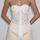 Sexy Jacquard Tank Top Women Hottie Fashion Irregular Hem See Through Ruched Stretch Elegant Trend Party Street Vest