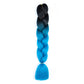 24 Inch Jumbo Braids Extensions Synthetic Braiding Hair Afro Ombre Color kanekalon Hair for Children Braid