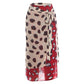Patchwork Leopard Print Skirt Women Bandage Color Blocking High Street Summer Fashion Midnight Hip-Hop Style Bottoms