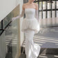 Sleeveless Elegant Mesh Patchwork Dress Women Fashion Classic Backless Split Trend Vacation Evening Party Long Bodycon