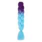 24 Inch Jumbo Braids Extensions Synthetic Braiding Hair Afro Ombre Color kanekalon Hair for Children Braid