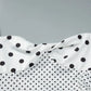Polka Dot Print Halter Backless Pleated Long Dresses for Woman Summer White Dress Elegant Vacation Outfits