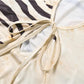 Tiger Print Vest Women Standing Collar Bandage Tassel Hollow Hip-Hop Style Sexy Summer Wild Street Fashion Slim Tops