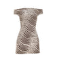 Animal Print Off Shoulder Mini Dress for Woman Clothing Fashion Sexy Summer Dresses 2026