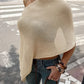 One Shoulder Loose Sweater for Woman Fall Clothes Casual Pullovers Asymmetrical Top Knitwears