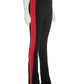 Ankle Split Long Pants Women Patchwork Sporty High Waist Skinny Streetwear Simple Fall Fashion Casual Basic Trousers