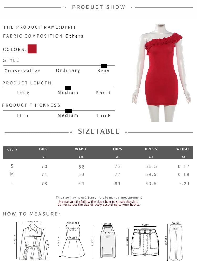 Folds Dress Women Asymmetrical Collar Sleeveless Skinny Summer Fashion Classic Party Sexy Midnight Chic Mini Bodycon