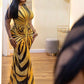 Off Shoulder Stripe Patchwork Long Dress Woman Summer Trend o-Neck Backless Midnight Club Party Sexy Fashion Vestidos
