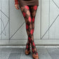 Women Vintage Argyle Pantyhose Classic Diamond Pattern Sheer Mesh Tights Fashion Printed Hosiery Party Cosplay Stockings