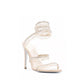 Women's New Water Diamond Sandals Fashion Tassel Crystal Shoes Sexy Banquet Party Twin Stiletto Women's Large Sandals