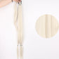 Ponytail Extensions Synthetic Boxing Braids Wrap Around Chignon Tail With Rubber Band Hair Ring 34 "DIY Brown Ombre Braid