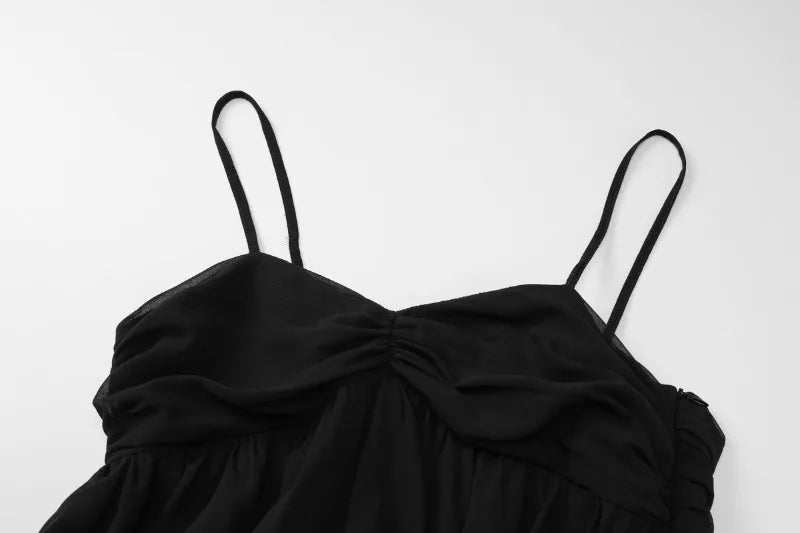 Chiffon Pink Princess Dress Woman Clothes Sexy Spaghetti Strap Backless Mini Dresses