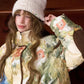 Y2K Casual Solid Color Stone Stacked Beanie For Women