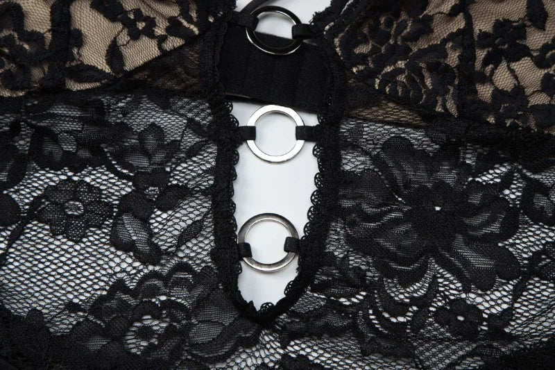 Black Lace Sexy Dresses for Woman Summer Clothes Deep V Neck Backless Maxi Dress