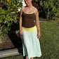 Women Y2K Color Block Satin Maxi Dress U Neck Spaghetti Strap Bodycon Flowy Long Dress Summer Beach Vacation Streetwear
