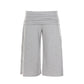 Casual Comfortable Crop Pants Woman Summer Trend Ruched Elastic Low-Waist Daily Simple Basic Fashion Style Classic Bottoms