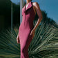 Halter Deep V Neck Sleeveless Sexy Maxi Dress For Women Elegant Backless Bodycon Tank Dress Femme Fashion Long Dress
