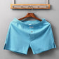 Stretch Cotton Underwear Mens Boxer Shorts Threaded Aro Pants Sleepwear Loungewear Shorts Boxers Male Underpants Panties