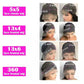 Silky Smooth Natural Black Body Wave Virgin Lace Front Wig Pre Plucked Undetectable Hairline