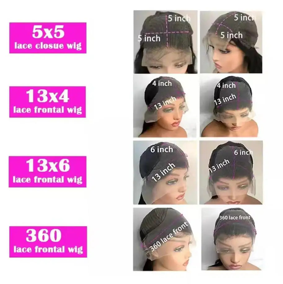 Silky Smooth Natural Black Body Wave Virgin Lace Front Wig Pre Plucked Undetectable Hairline